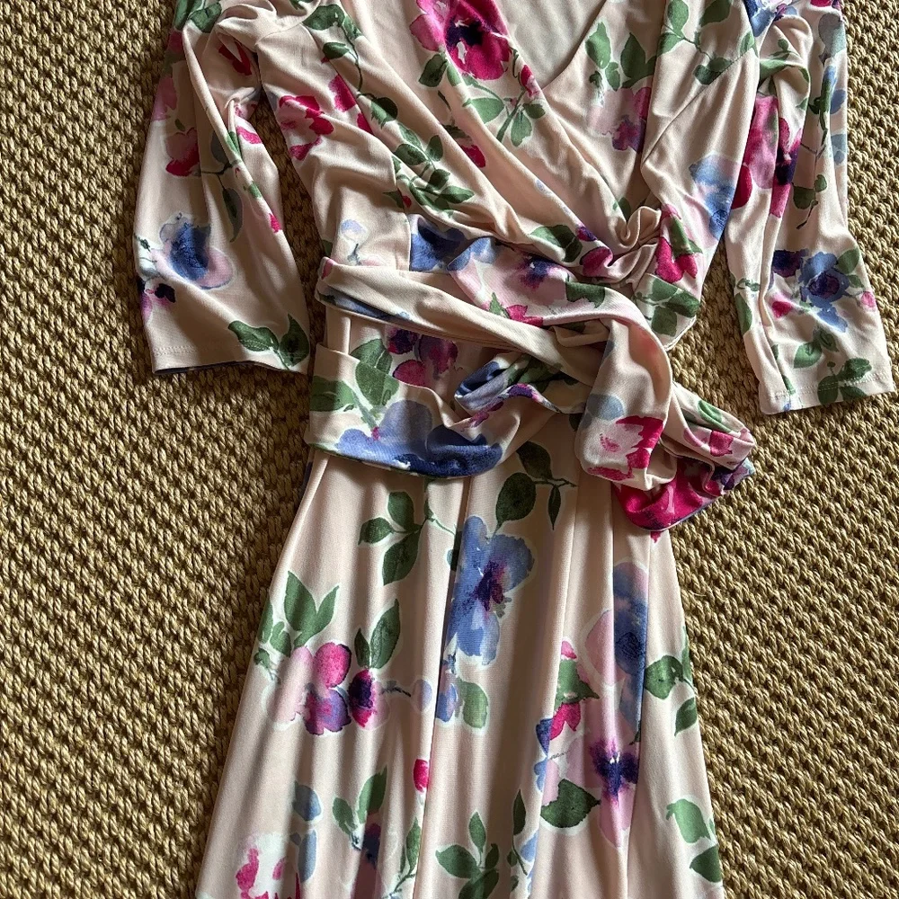 Lauren Ralph Lauren Floral Dress Size 8 - Picture 3 of 4